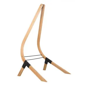 Vela Hammock Stand , Spruce Wood, for La Siesta Lounger Hammock Chairs - Caramel
