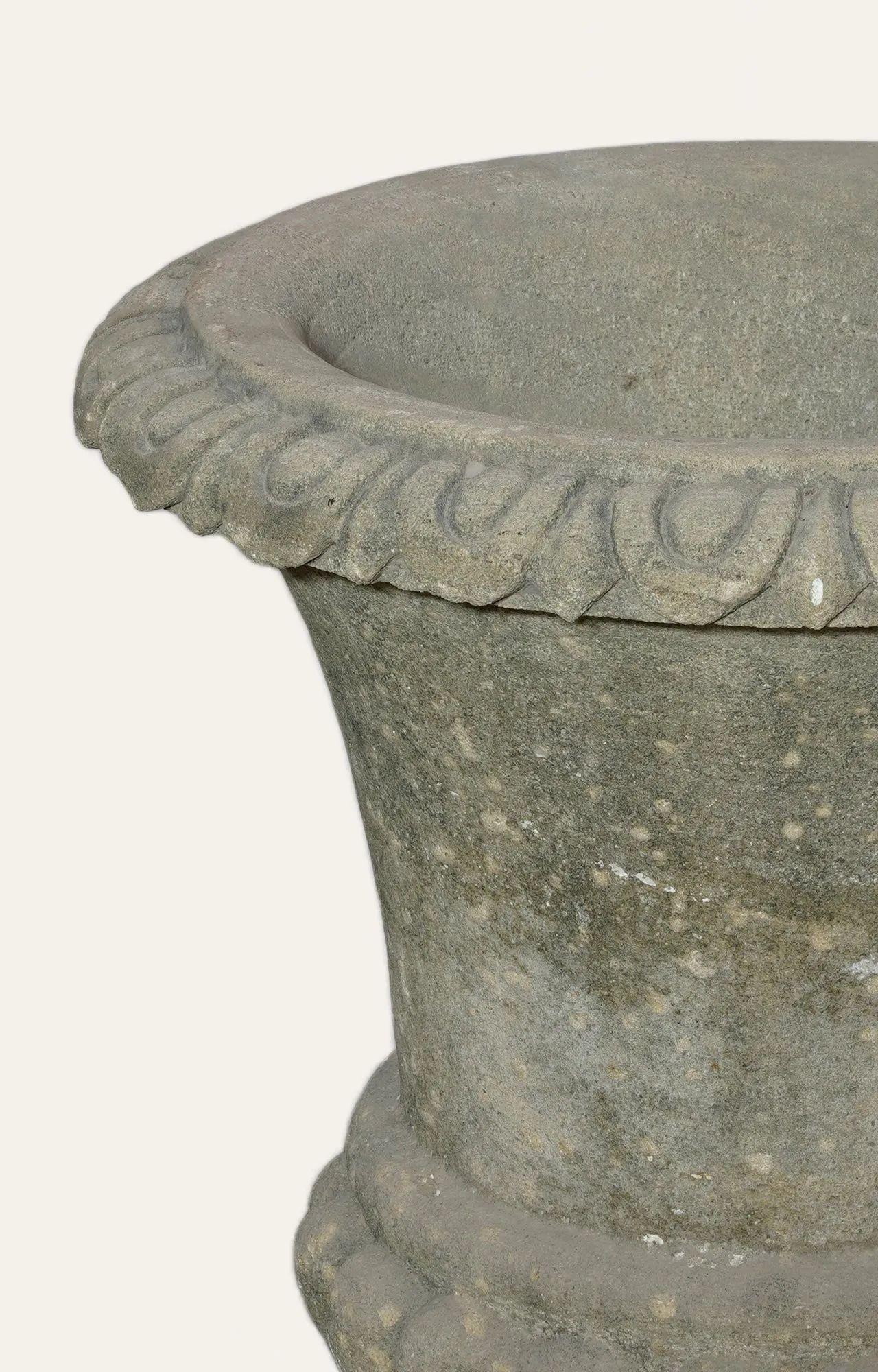 Vintage Concrete Urn Planter