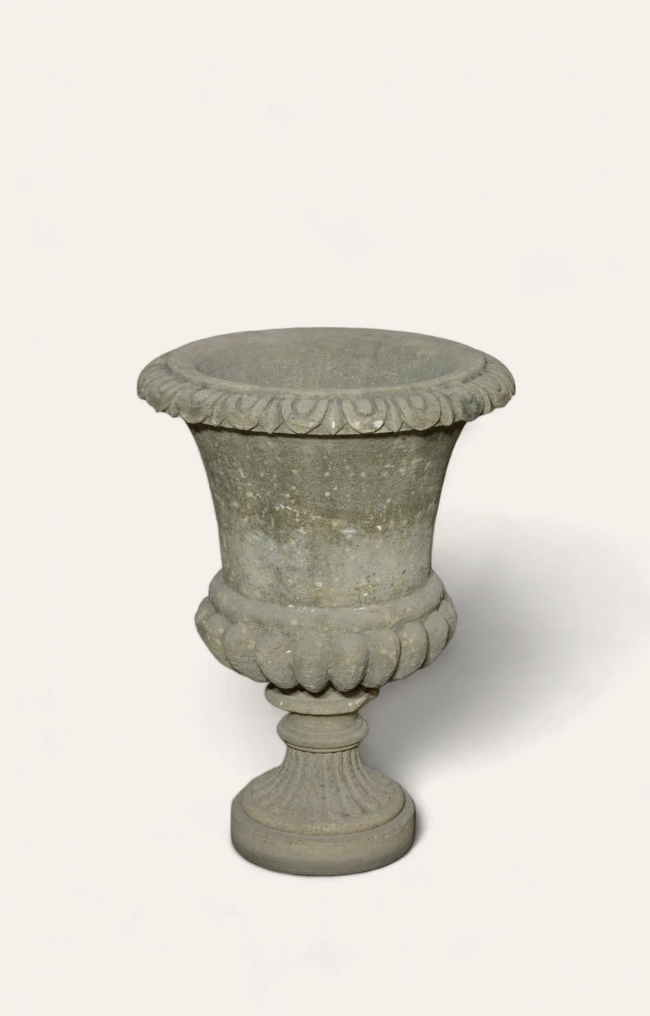 Vintage Concrete Urn Planter