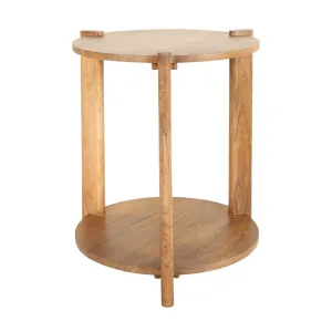 Vow Side Table in Nutmeg