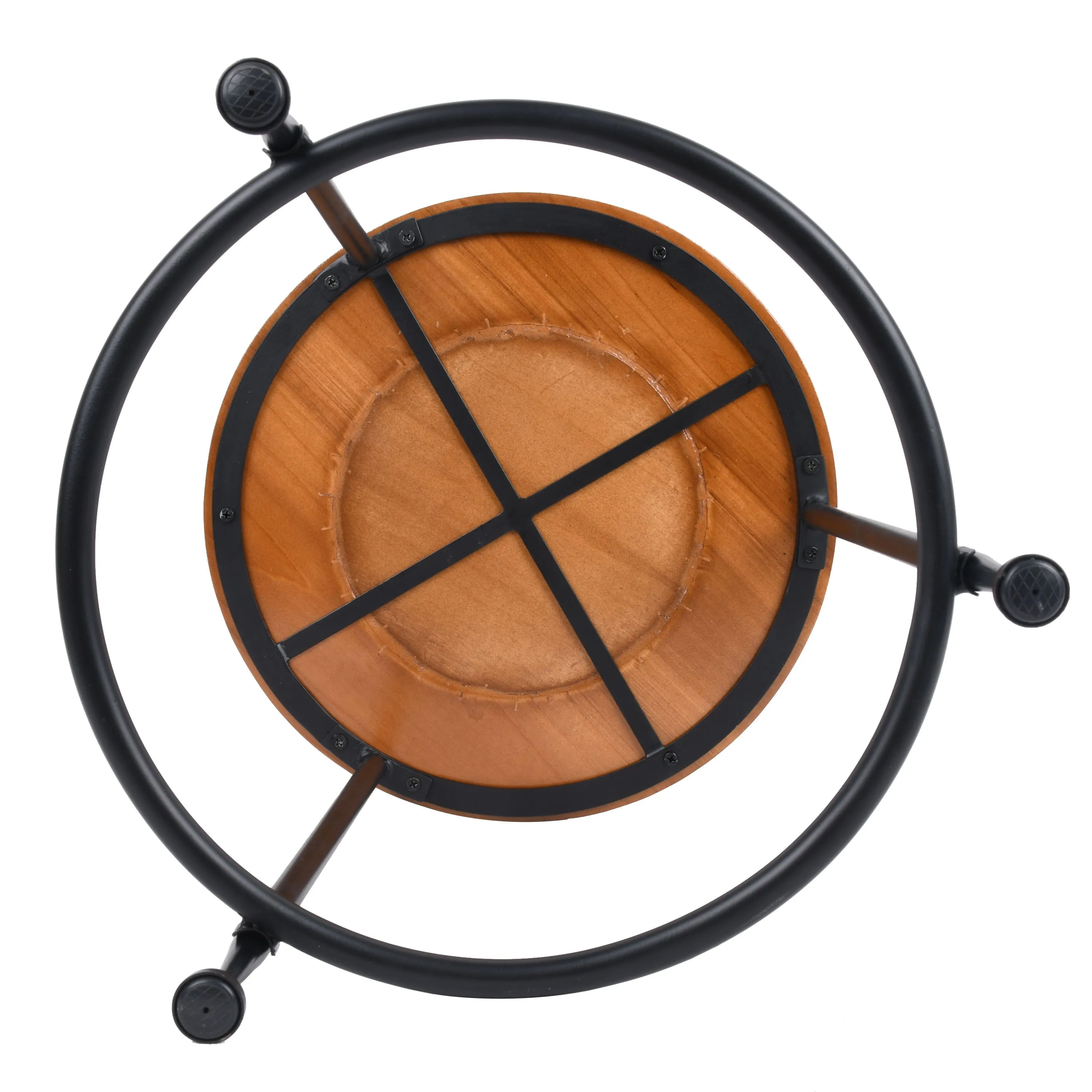 Wood Plant Stand, 13 in Diameter x 18 Inches Height